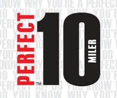 Perfect 10 Miler logo on RaceRaves