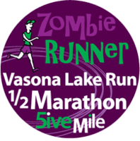 ZombieRunner Vasona Lake Run logo on RaceRaves
