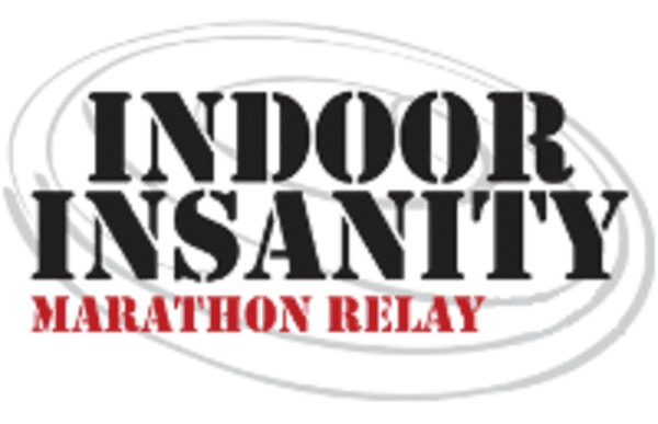 Indoor Insanity Marathon & Relay logo on RaceRaves