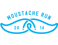 Moustache Run logo on RaceRaves