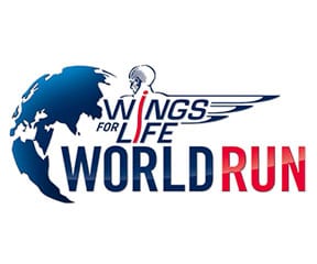 Wings for Life World Run Dania Beach logo on RaceRaves