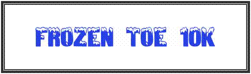 Frozen Toe 10K logo on RaceRaves