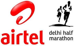 Airtel Delhi Half Marathon logo on RaceRaves