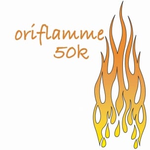 Oriflamme 50K logo on RaceRaves