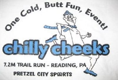 Chilly Cheeks 11K Trail Run logo on RaceRaves