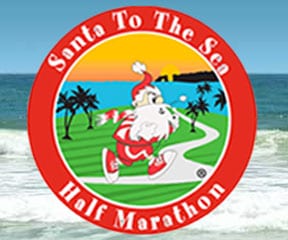 Santa to the Sea Half Marathon logo on RaceRaves