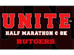 Rutgers Unite Half Marathon & 8K logo on RaceRaves