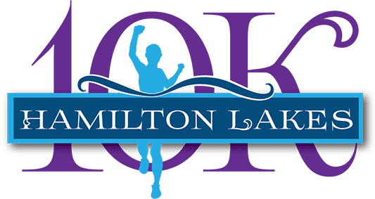 Hamilton Lakes 10K and 5K logo on RaceRaves