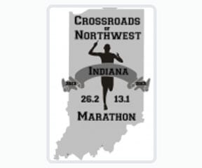 Crossroads of Northwest Indiana Marathon logo on RaceRaves