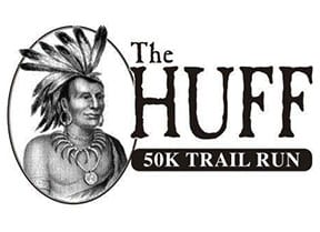 The HUFF 50K Trail Run logo on RaceRaves