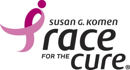 Komen Sacramento Race for the Cure logo on RaceRaves