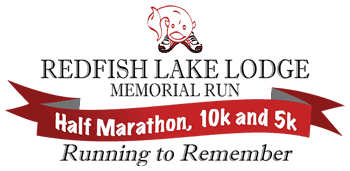 Redfish Lake Lodge Memorial Run logo on RaceRaves