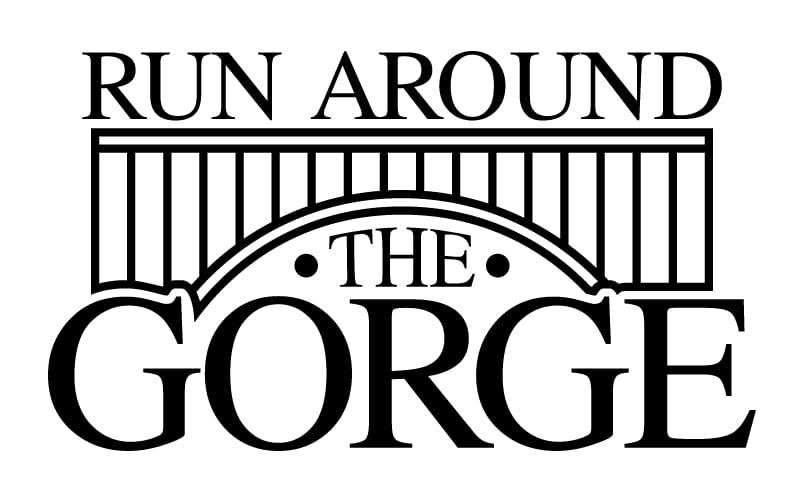 Run Around the Gorge logo on RaceRaves