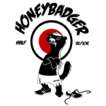 Honey Badger Half, 10K & 5K logo on RaceRaves