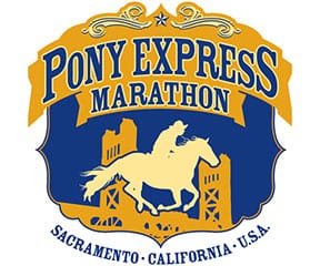 Pony Express Marathon logo on RaceRaves