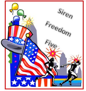 Siren Freedom 5 Race logo on RaceRaves