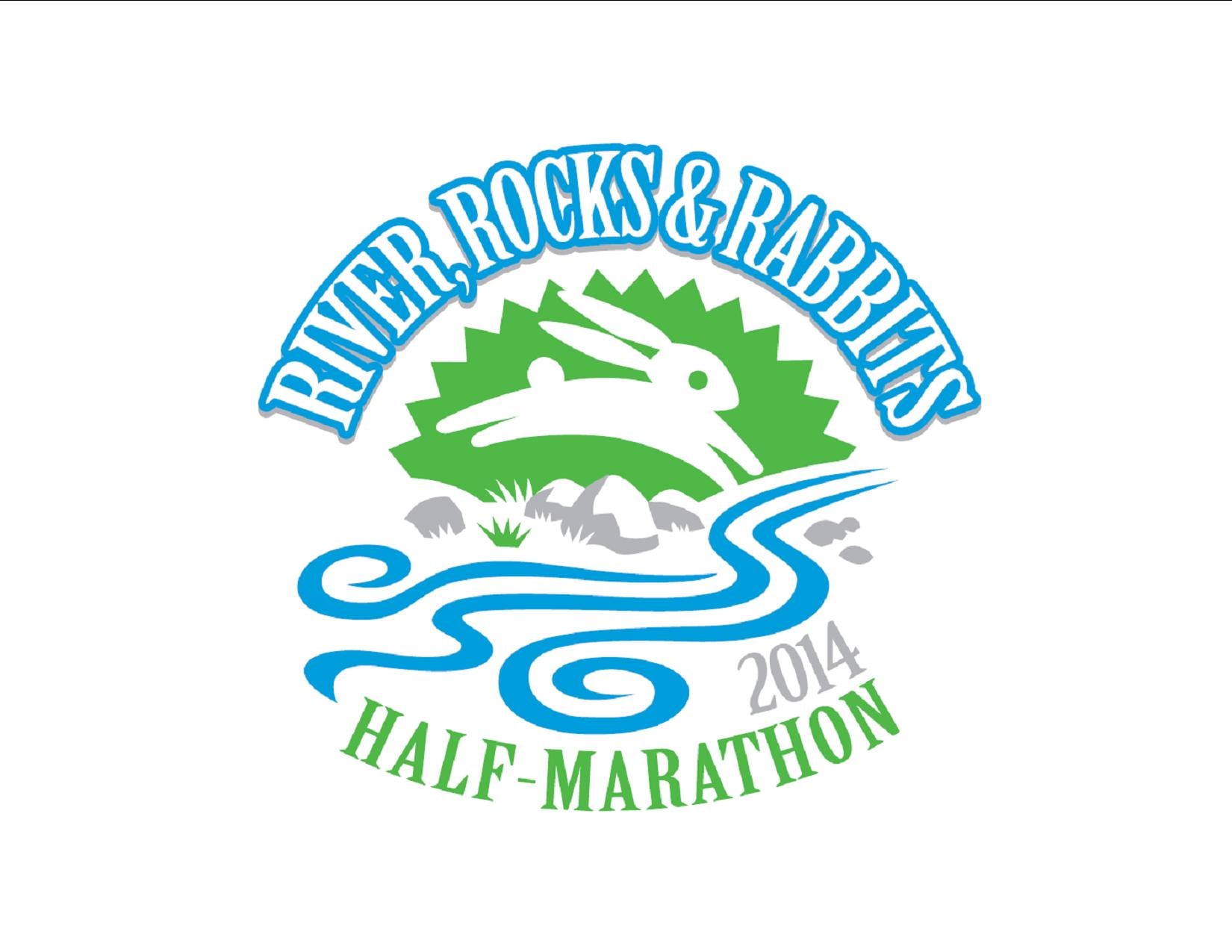 River, Rocks & Rabbits Half Marathon & 4 Miler logo on RaceRaves