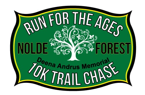 Run For The Ages 10K Trail Chase logo on RaceRaves
