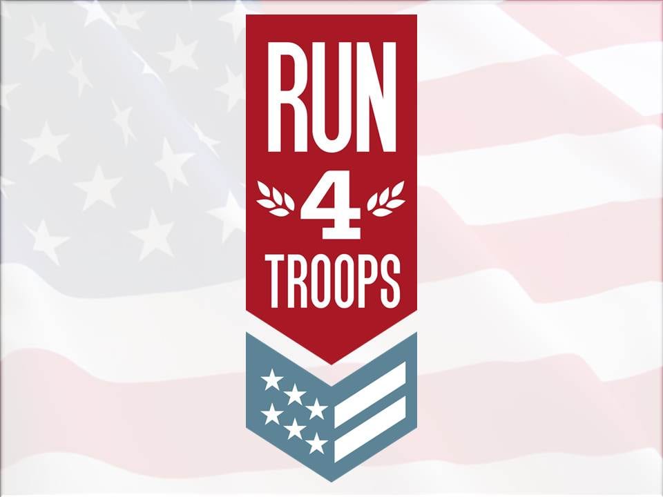 Run4Troops Marathon logo on RaceRaves