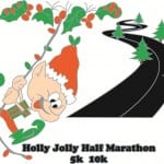 Holly Jolly Half Marathon logo on RaceRaves