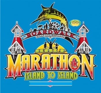 Ocean City MD Island to Island Half Marathon & 5K logo on RaceRaves