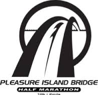 Pleasure Island Bridge Half Marathon logo on RaceRaves
