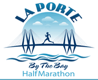 La Porte By the Bay Half Marathon logo on RaceRaves