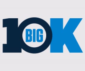 BTN Big 10K logo on RaceRaves