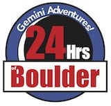 24 Hours of Boulder logo on RaceRaves