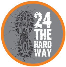 24 The Hard Way logo on RaceRaves