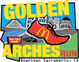 Golden Arches Run logo on RaceRaves