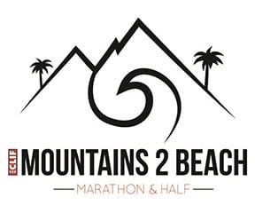 Mountains 2 Beach Marathon & Half Marathon logo on RaceRaves