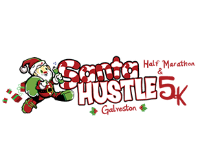 Santa Hustle Galveston logo on RaceRaves