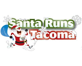 Santa Runs Tacoma logo on RaceRaves