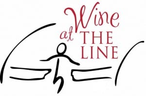 Wine at the Line logo on RaceRaves