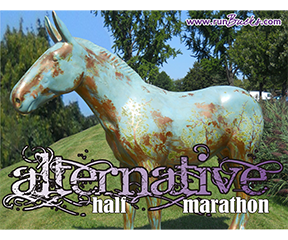 Alternative Half Marathon logo on RaceRaves