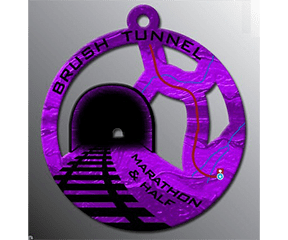 Brush Tunnel Marathon & Half Marathon logo on RaceRaves