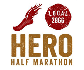 Fayetteville Firefighters Hero Half Marathon logo on RaceRaves