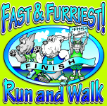Flagler Humane Society Fast and Furriest logo on RaceRaves