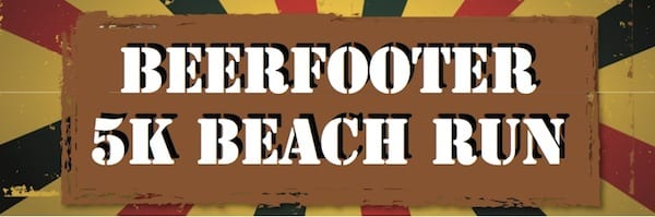 Beerfooter Beach Run logo on RaceRaves