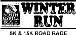 North Myrtle Beach Winter Run 5K & 15K logo on RaceRaves