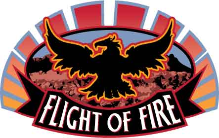 Flight of Fire Trail Half Marathon & 10K logo on RaceRaves