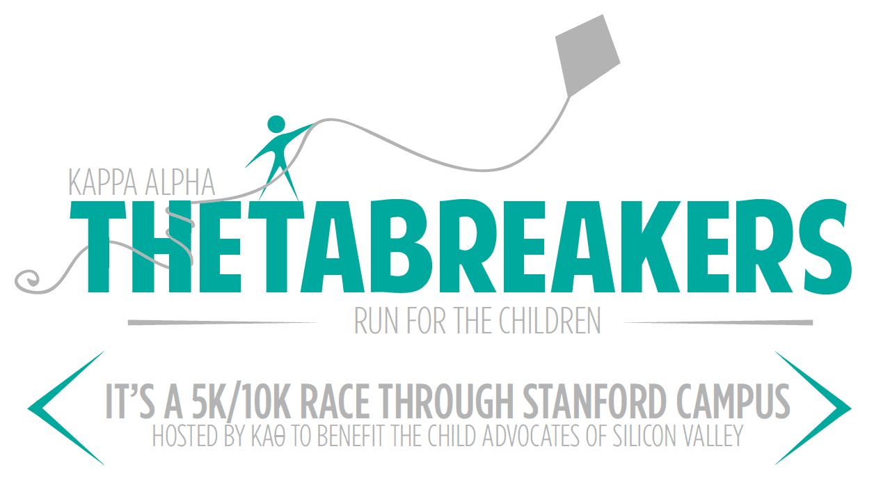 Theta Breakers Run for the Children logo on RaceRaves