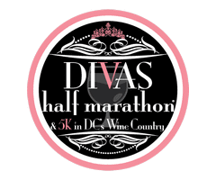 Divas Half Marathon & 5K in DC Wine Country logo on RaceRaves