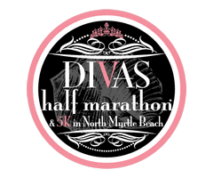 Divas Half Marathon & 5K in North Myrtle Beach logo on RaceRaves