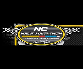 North Carolina Half Marathon at Charlotte Motor Speedway logo on RaceRaves