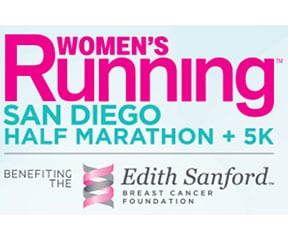 Women’s Running San Diego Half Marathon & 5K logo on RaceRaves