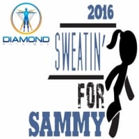 Sweatin’ for Sammy logo on RaceRaves