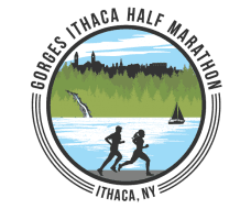 Gorges Ithaca Half Marathon logo on RaceRaves