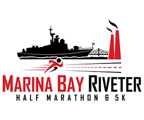 Marina Bay Riveter Half Marathon logo on RaceRaves